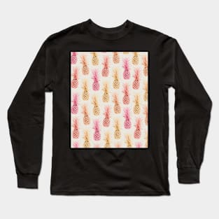 Pineapple summer pattern Long Sleeve T-Shirt